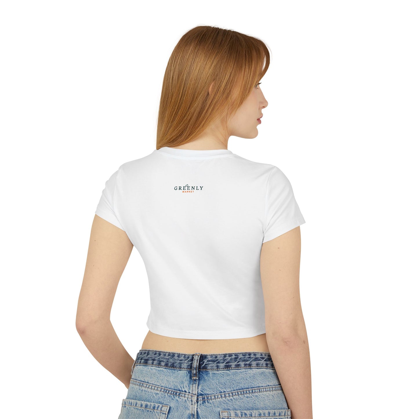 "XOXO Panda" Cropped Tee 2 - Women's Stylish T-shirt