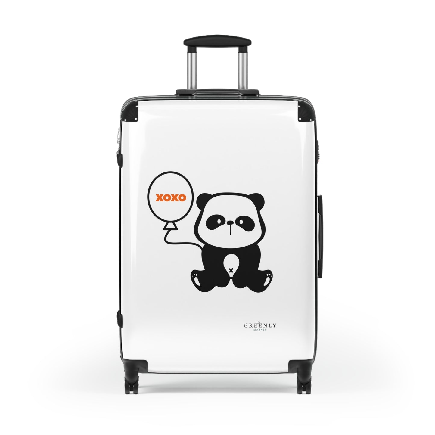 "XOXO Panda" Suitcase – Special Edition Stylish & Durable Travel Luggage